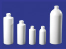 Stock Plastic bottles: HDPE and PET Boston Rounds and cylinders